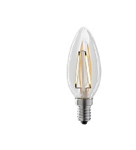 Sigor LED Filament Kerze 4,5W 2700K klar E14 dimmbar  6132601